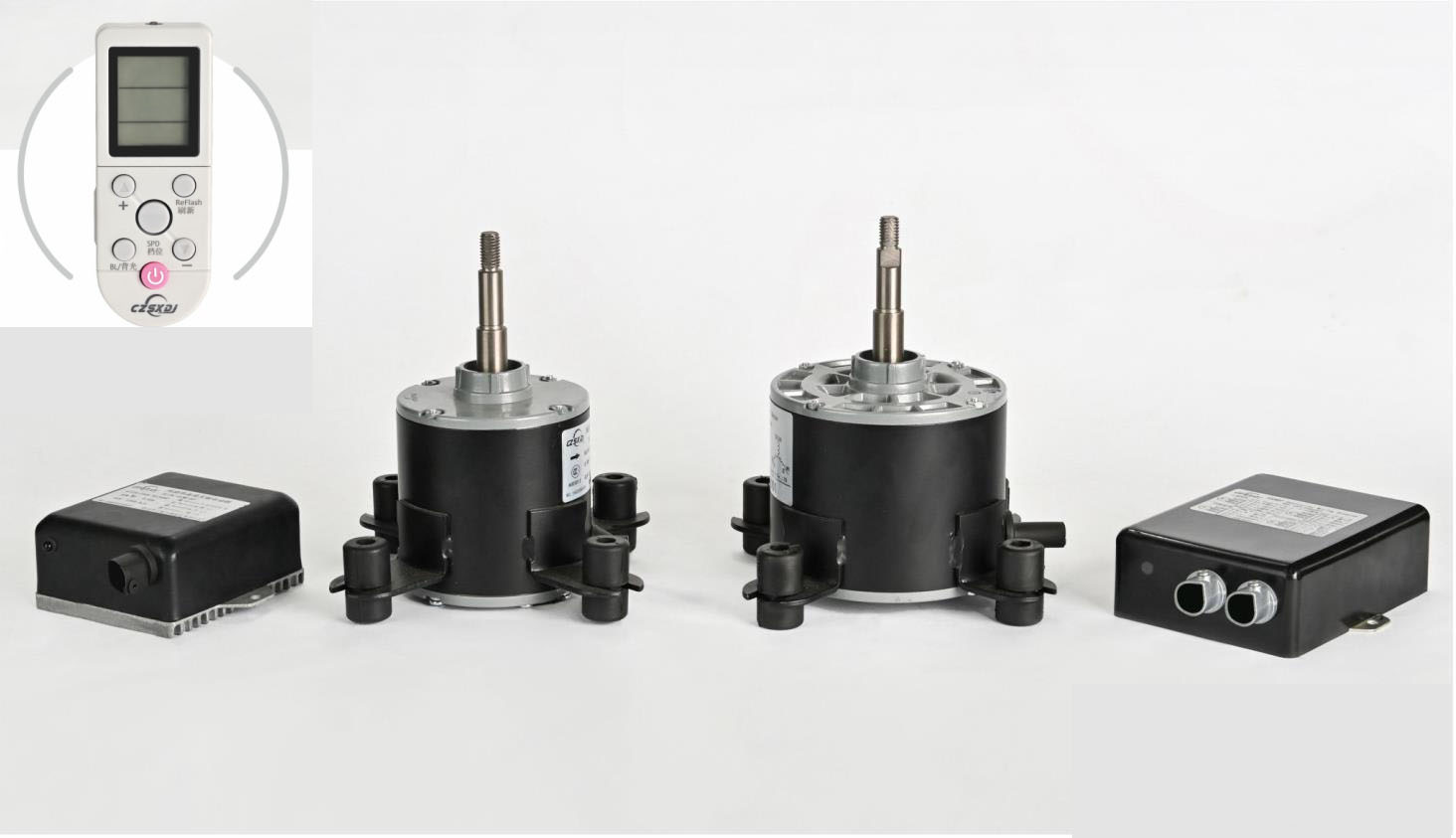Remote Controllable EC Motor For Cassette Fan Coil Unit